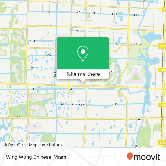 Mapa de Wing Wong Chinese