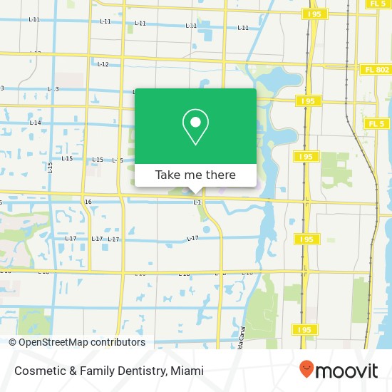 Mapa de Cosmetic & Family Dentistry