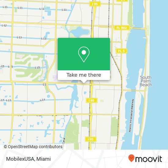 MobilexUSA map