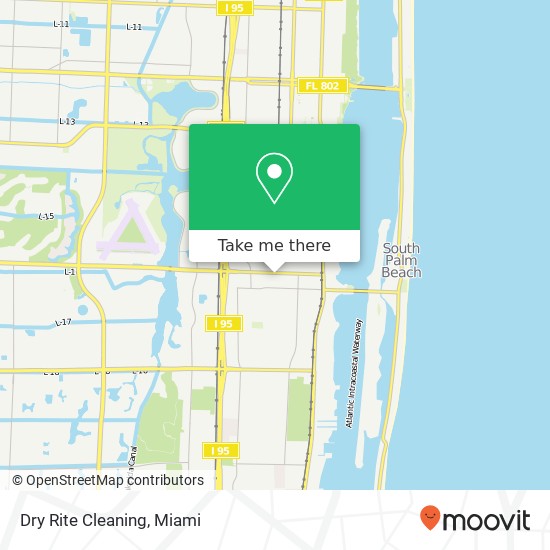 Dry Rite Cleaning map