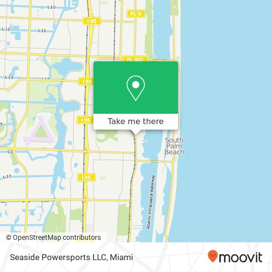 Seaside Powersports LLC map