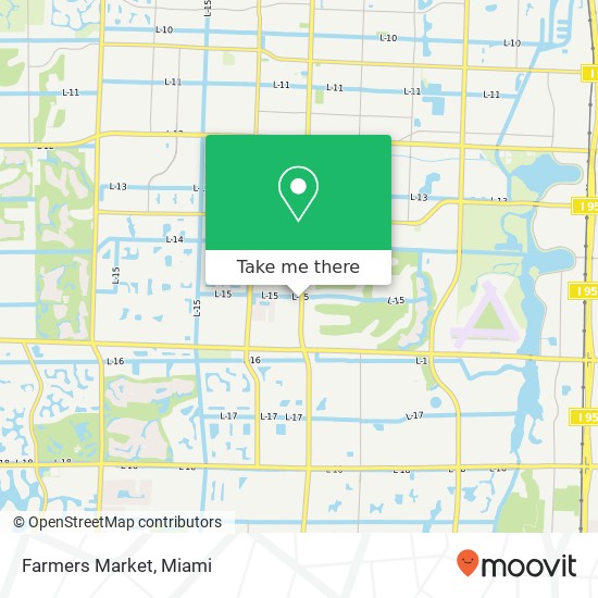 Farmers Market map