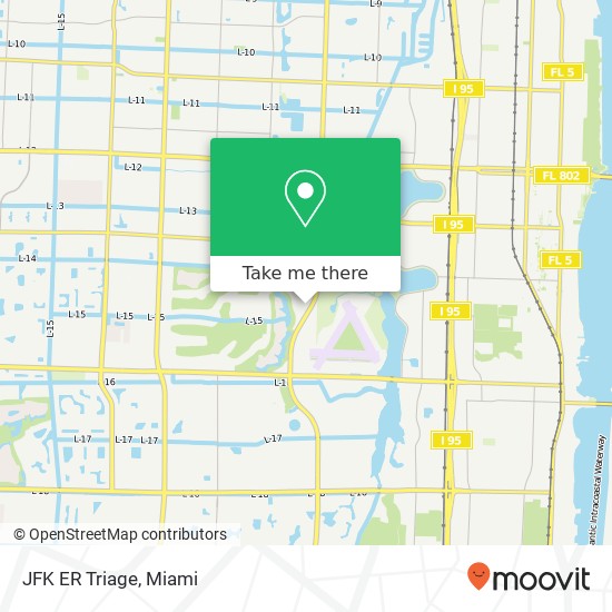 JFK ER Triage map