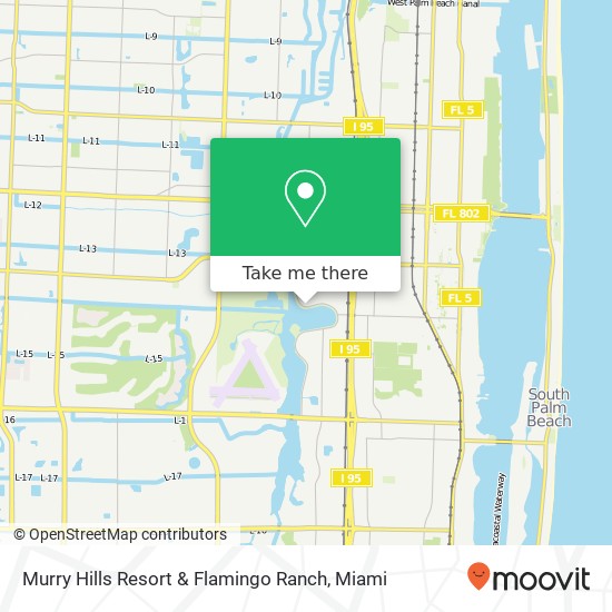 Murry Hills Resort & Flamingo Ranch map