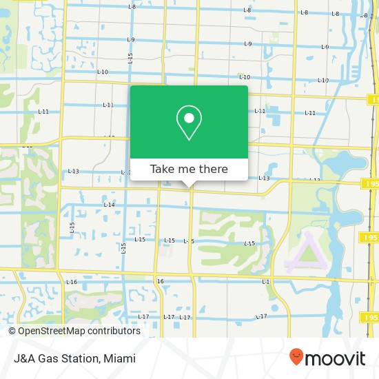 J&A Gas Station map