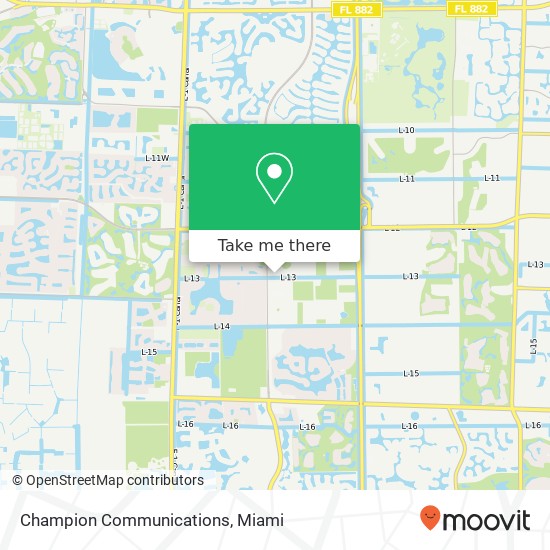 Mapa de Champion Communications