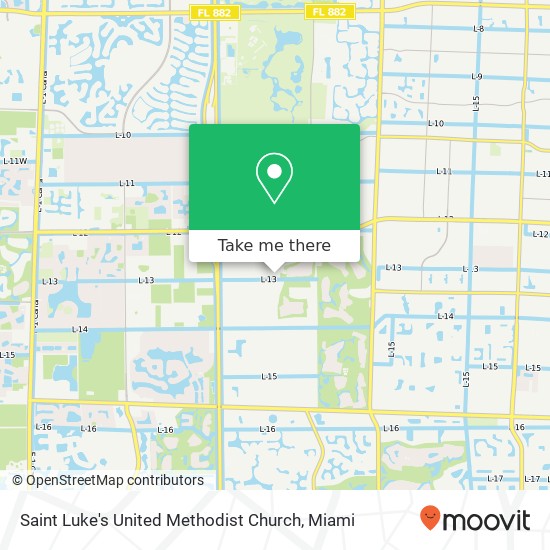Saint Luke's United Methodist Church map