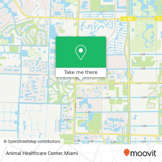 Animal Healthcare Center map