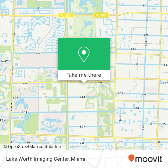 Mapa de Lake Worth Imaging Center