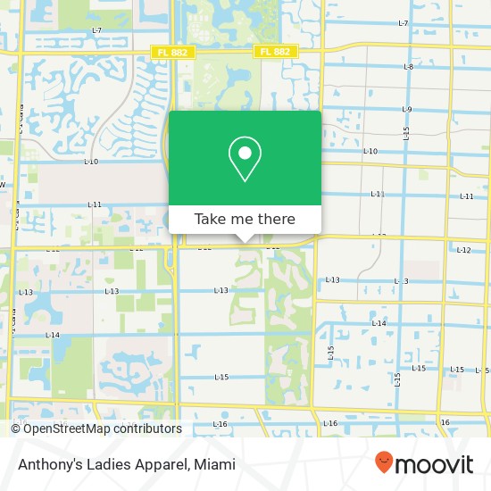 Anthony's Ladies Apparel map