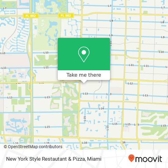 New York Style Restautant & Pizza map