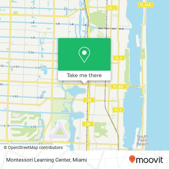 Montessori Learning Center map