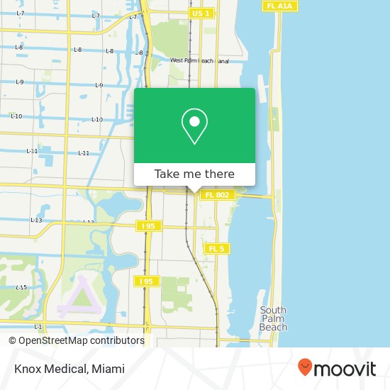 Knox Medical map