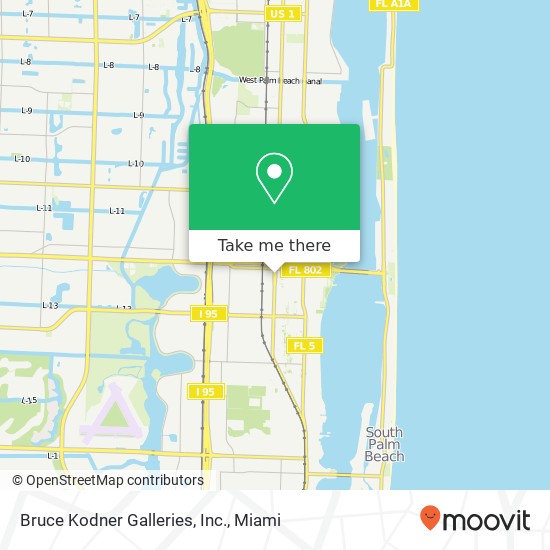 Bruce Kodner Galleries, Inc. map