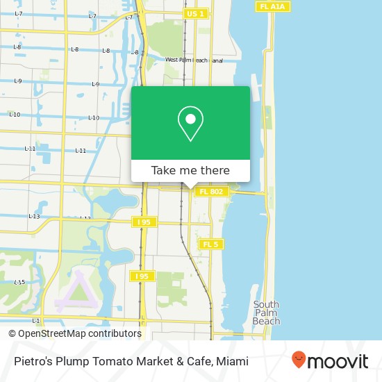 Pietro's Plump Tomato Market & Cafe map