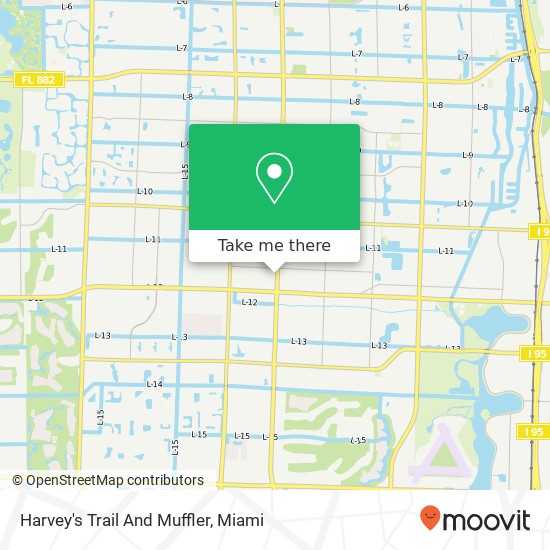 Harvey's Trail And Muffler map