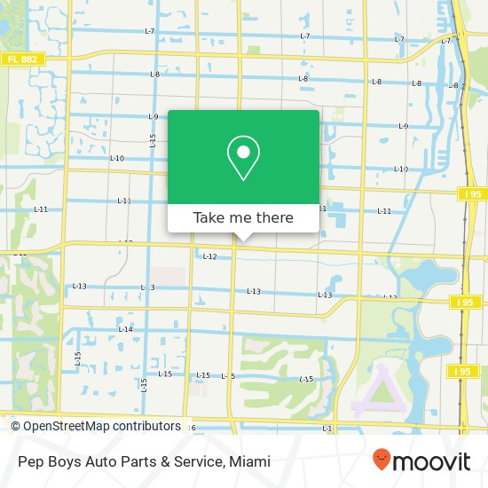 Mapa de Pep Boys Auto Parts & Service