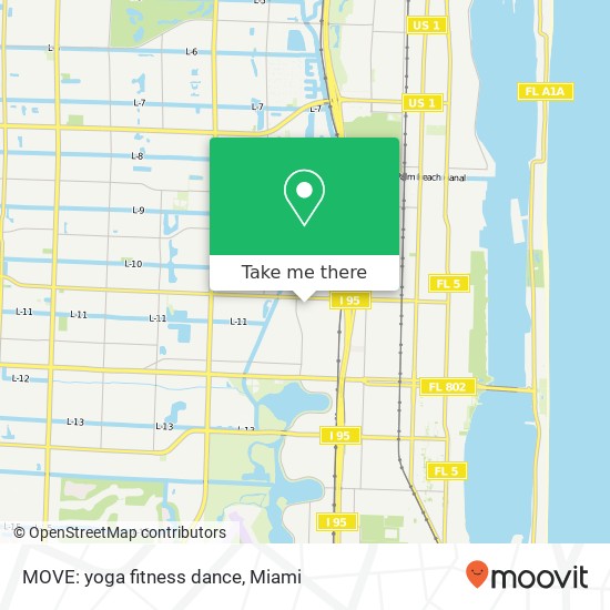 MOVE: yoga fitness dance map