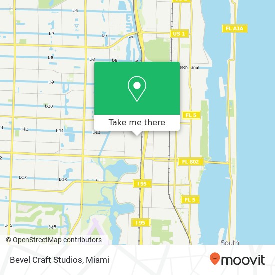 Bevel Craft Studios map