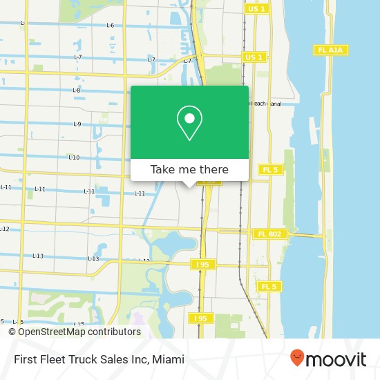 First Fleet Truck Sales Inc map