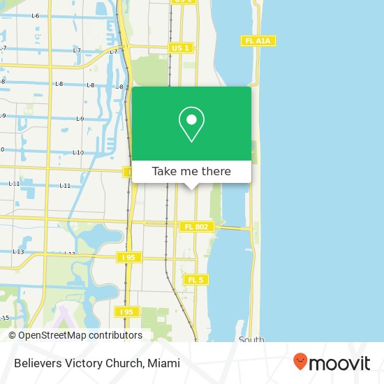 Mapa de Believers Victory Church