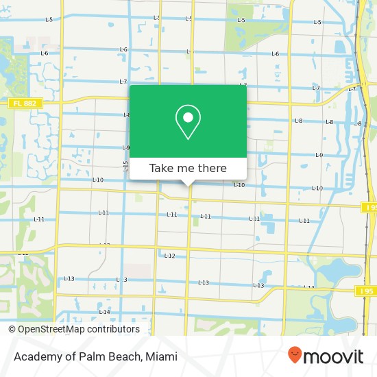 Mapa de Academy of Palm Beach