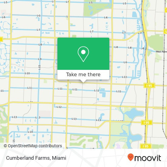 Cumberland Farms map