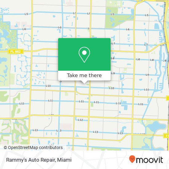 Rammy's Auto Repair map