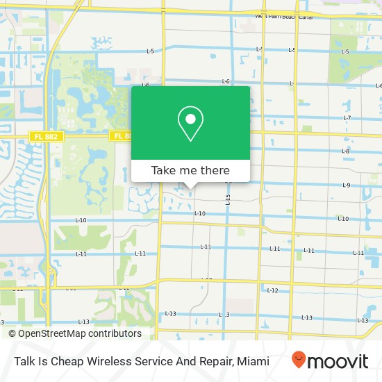 Mapa de Talk Is Cheap Wireless Service And Repair