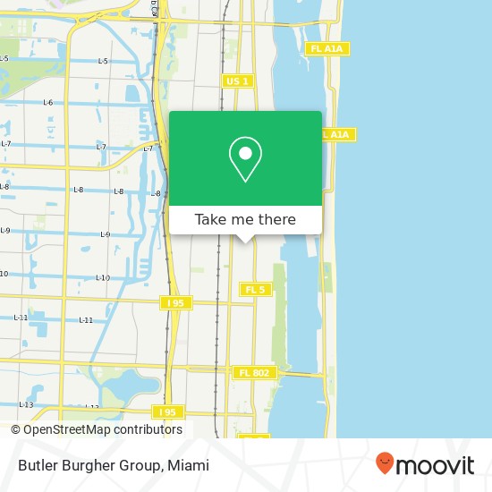 Butler Burgher Group map