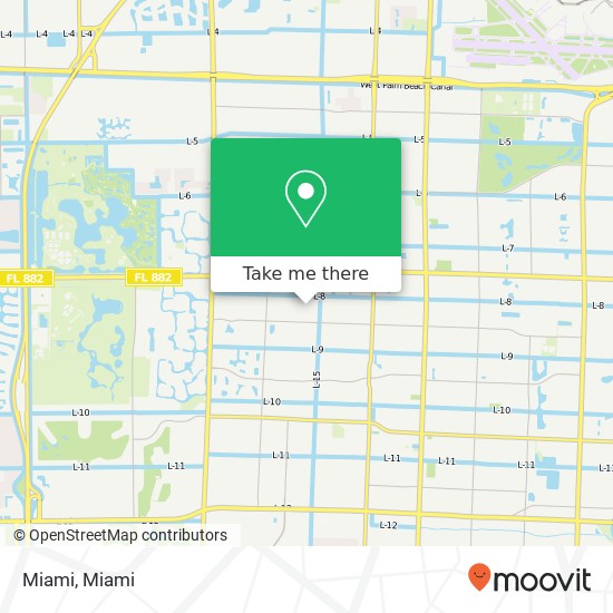 Miami map