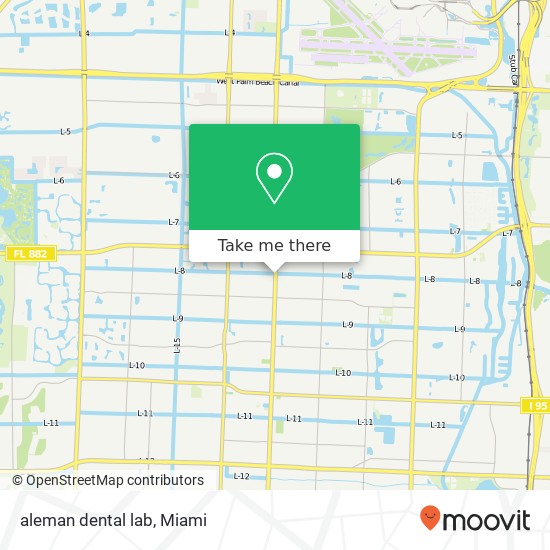 aleman dental lab map