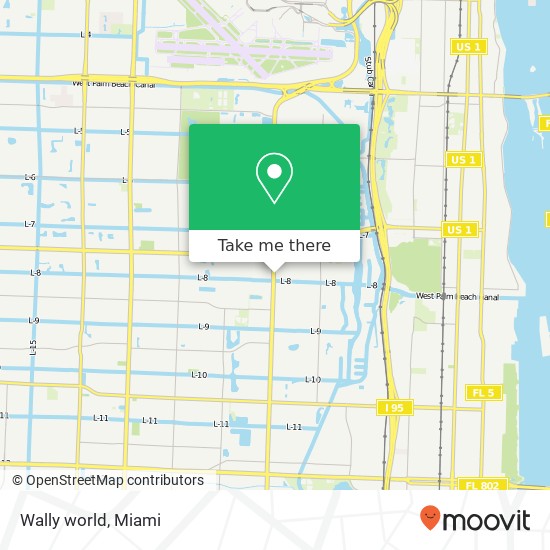 Wally world map