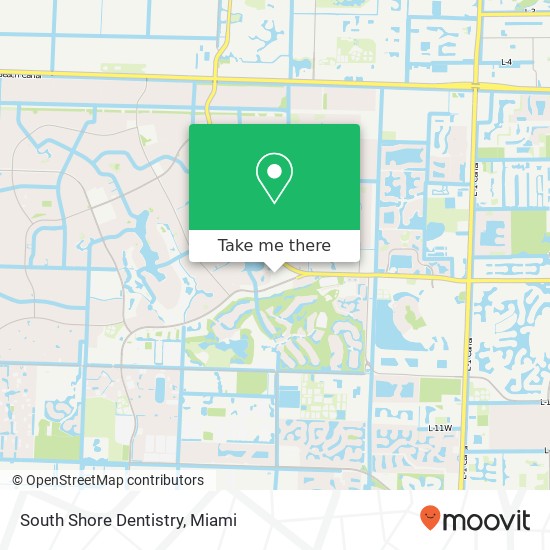 Mapa de South Shore Dentistry