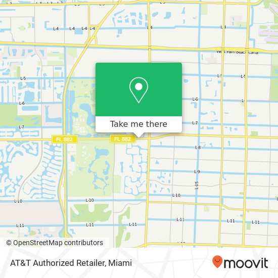 AT&T Authorized Retailer map