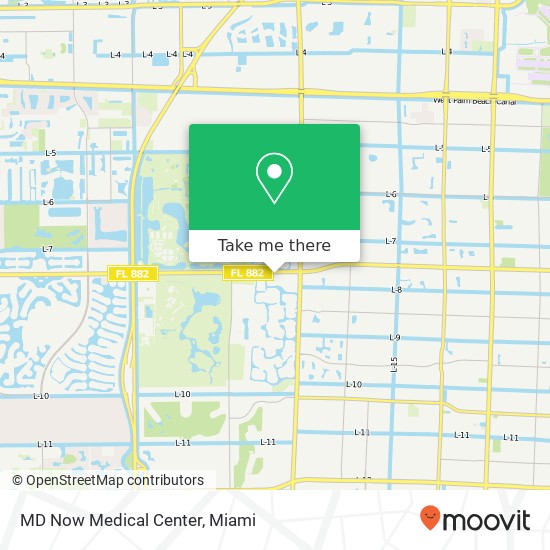Mapa de MD Now Medical Center