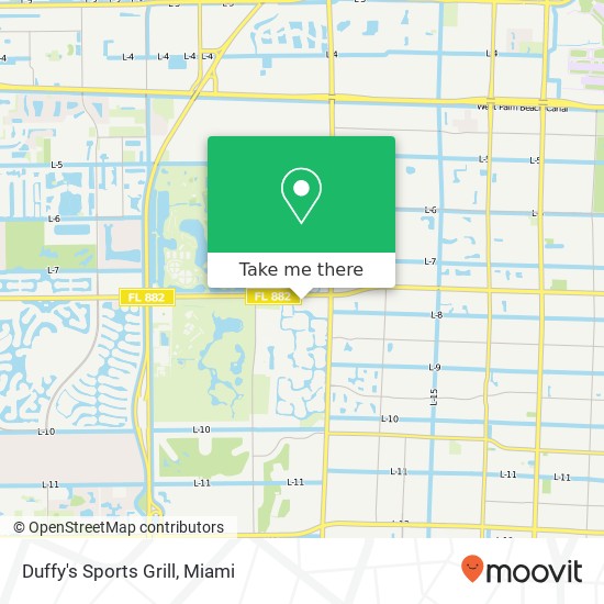 Duffy's Sports Grill map
