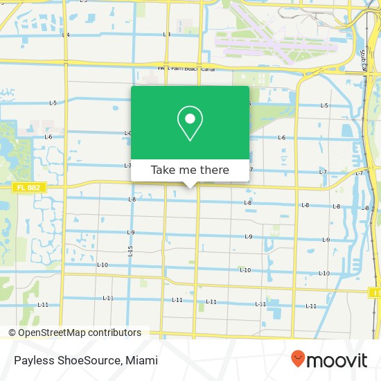 Payless ShoeSource map