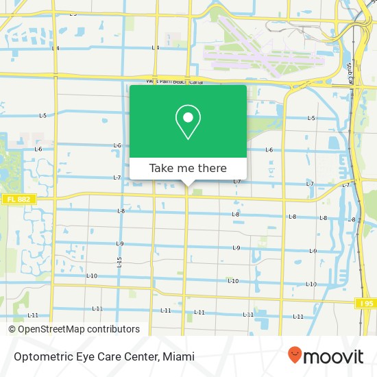 Optometric Eye Care Center map