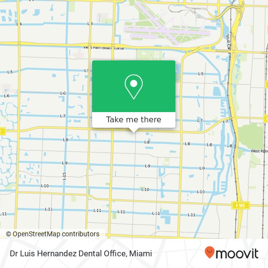 Mapa de Dr    Luis Hernandez Dental Office