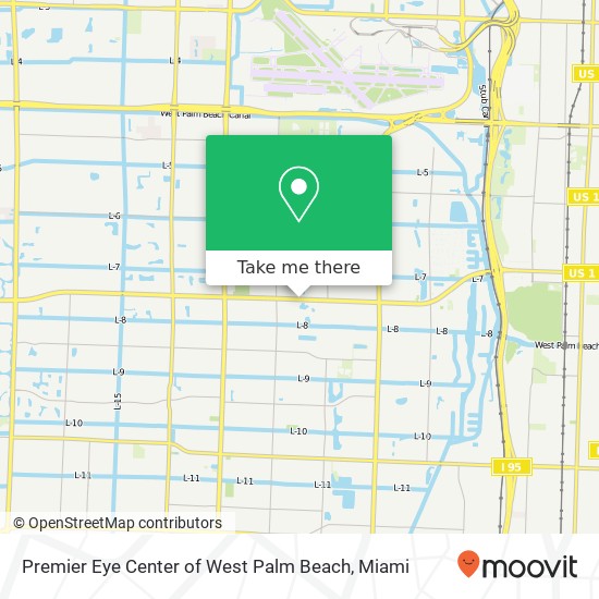 Mapa de Premier Eye Center of West Palm Beach