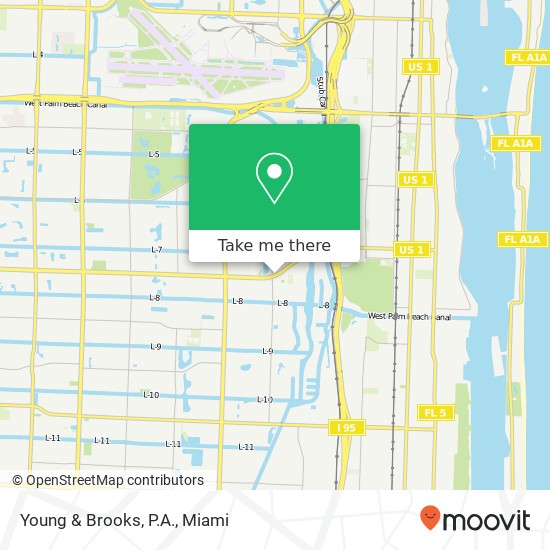 Young & Brooks, P.A. map