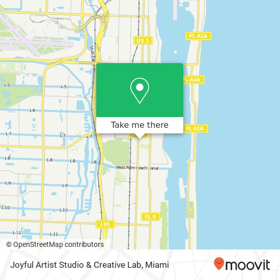 Joyful Artist Studio & Creative Lab map