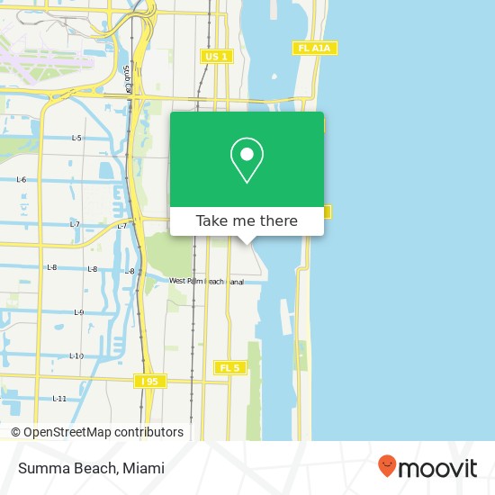Mapa de Summa Beach