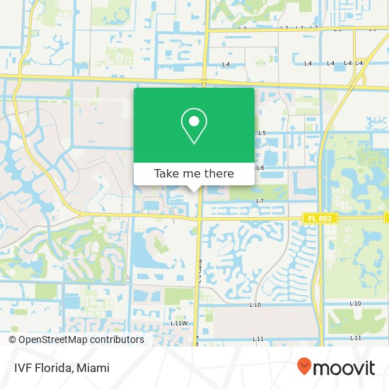 IVF Florida map