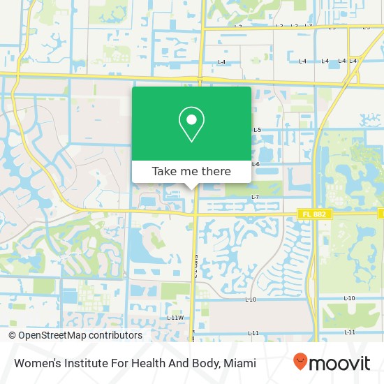 Mapa de Women's Institute For Health And Body