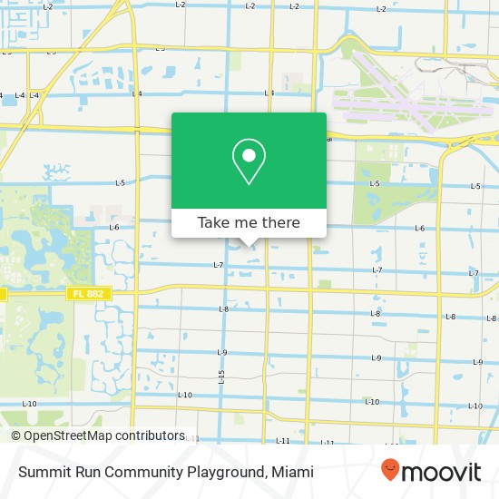 Summit Run Community Playground map