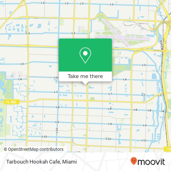 Tarbouch Hookah Cafe map