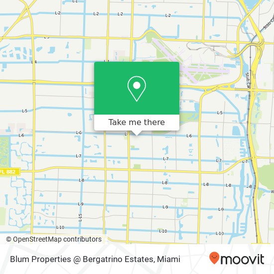 Mapa de Blum Properties @ Bergatrino Estates