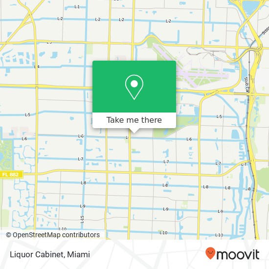 Mapa de Liquor Cabinet